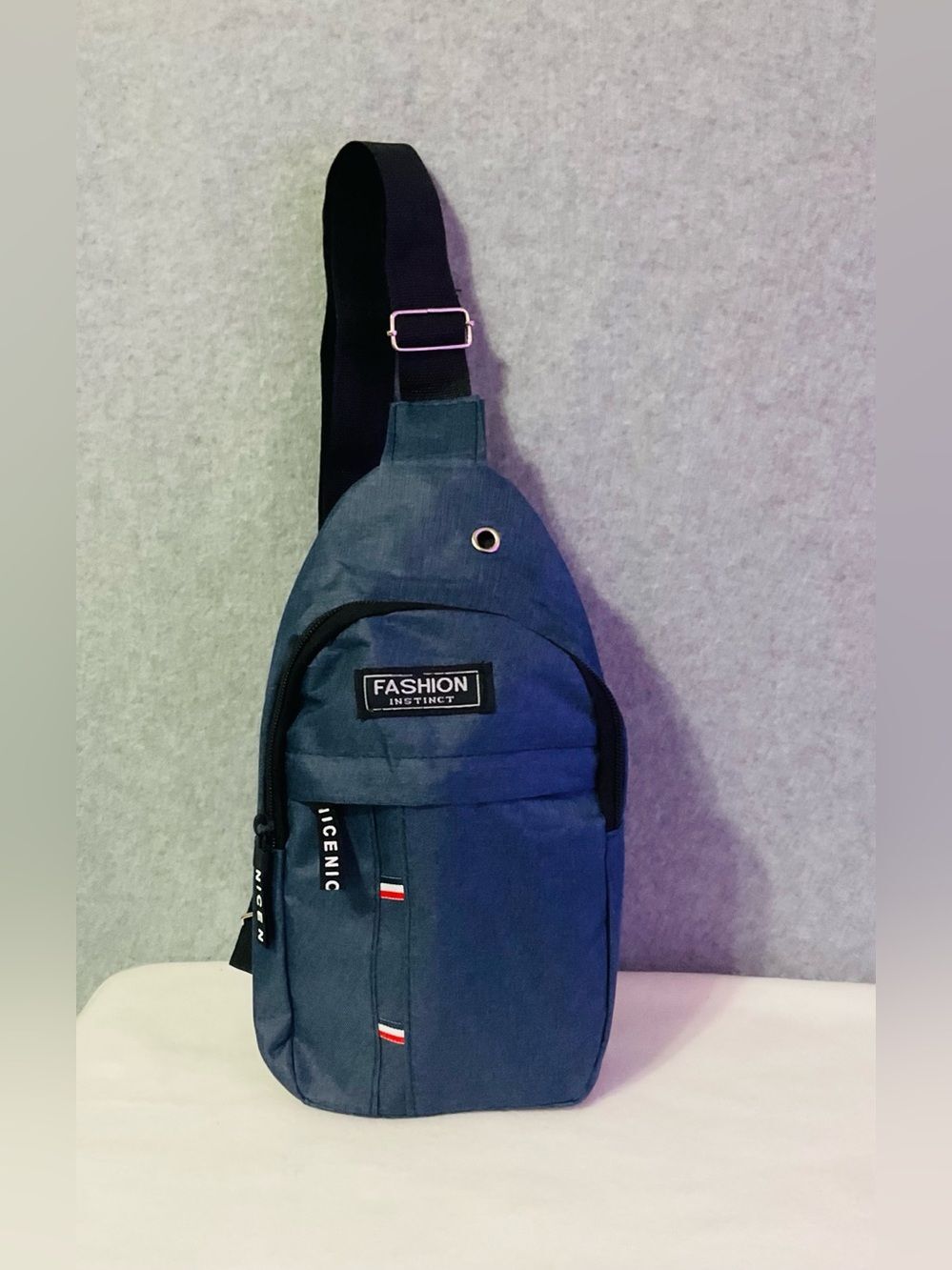 Fashion Instinct  Blue small  Sling Crossbody Bag Chest Pack For Men Or Wome